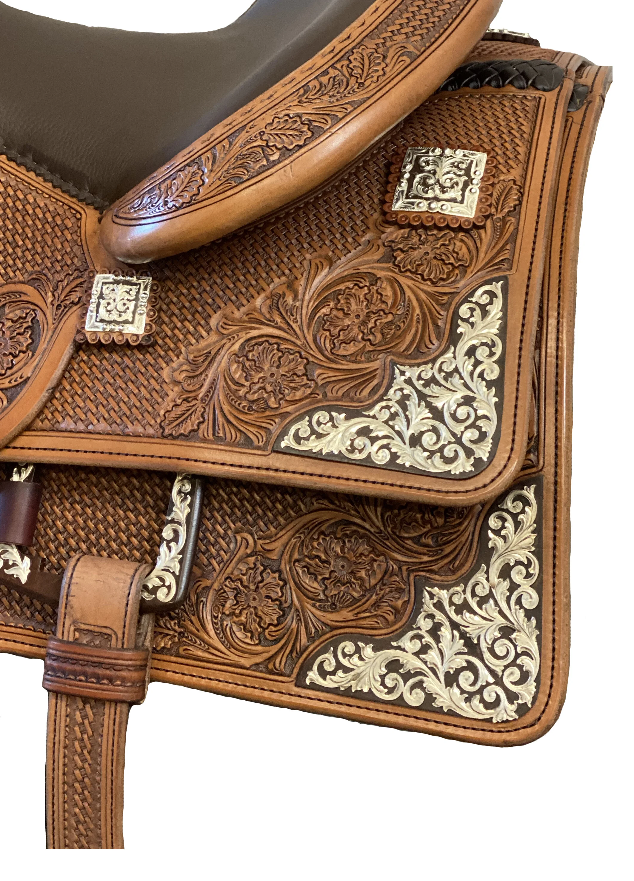 844CornerPlate(NoConcho) Corner Plate (No Concho)