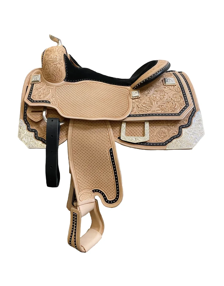 Silver Show Saddle
