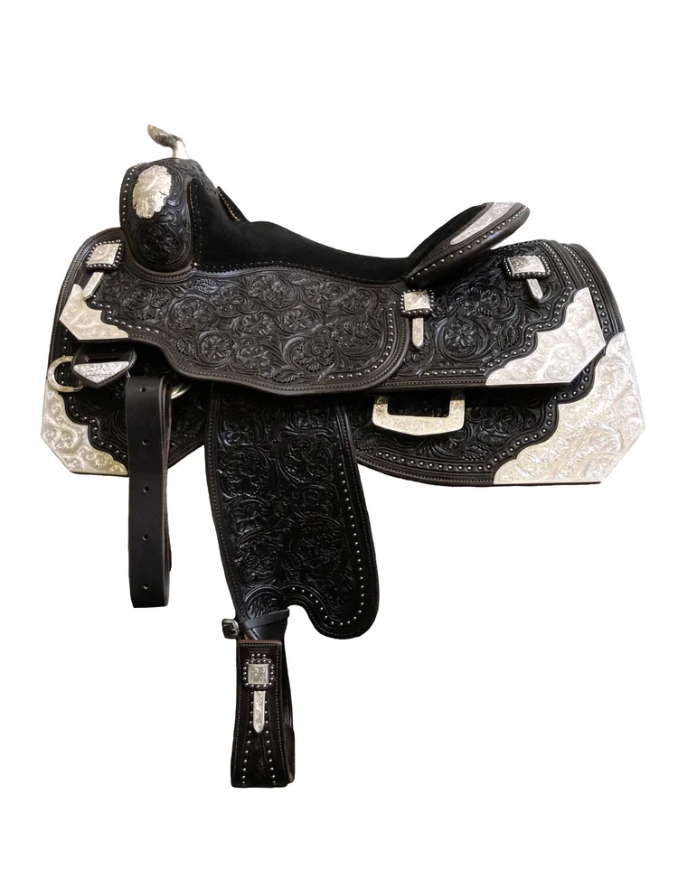 Silver Show Saddle