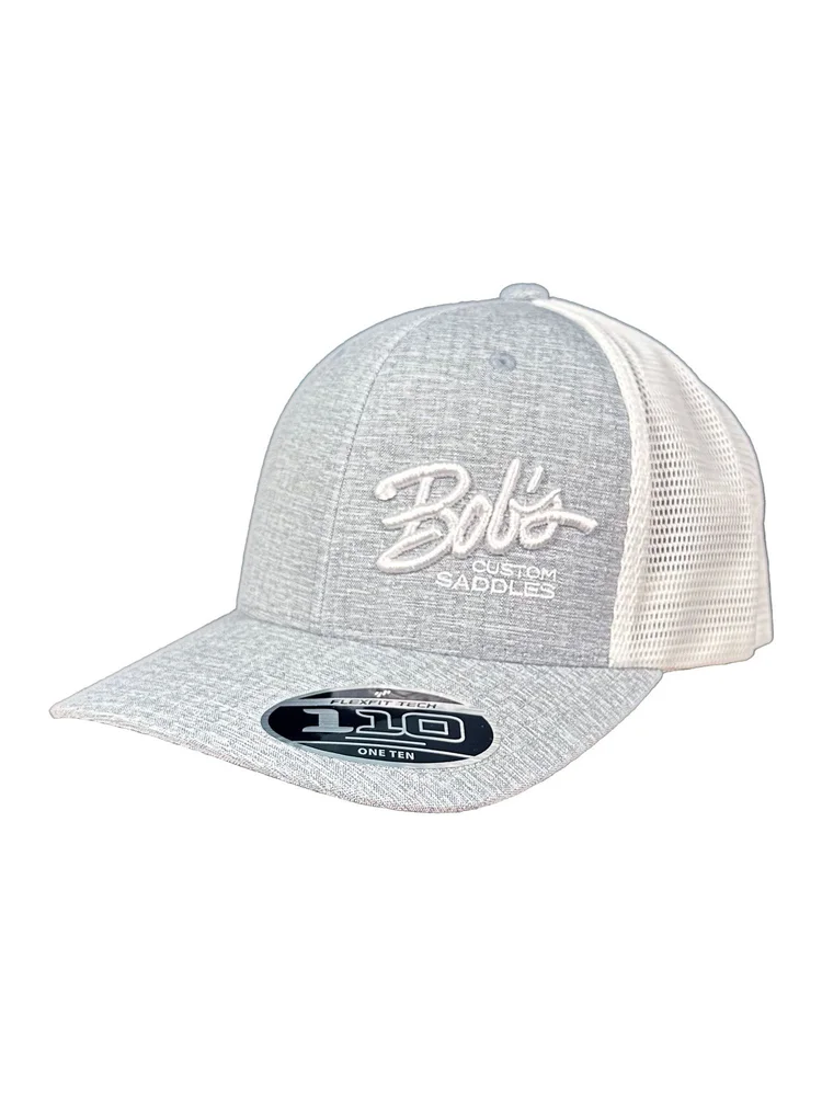 03 - Light Grey Cap with White Logo