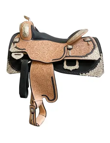Silver Show Saddle
