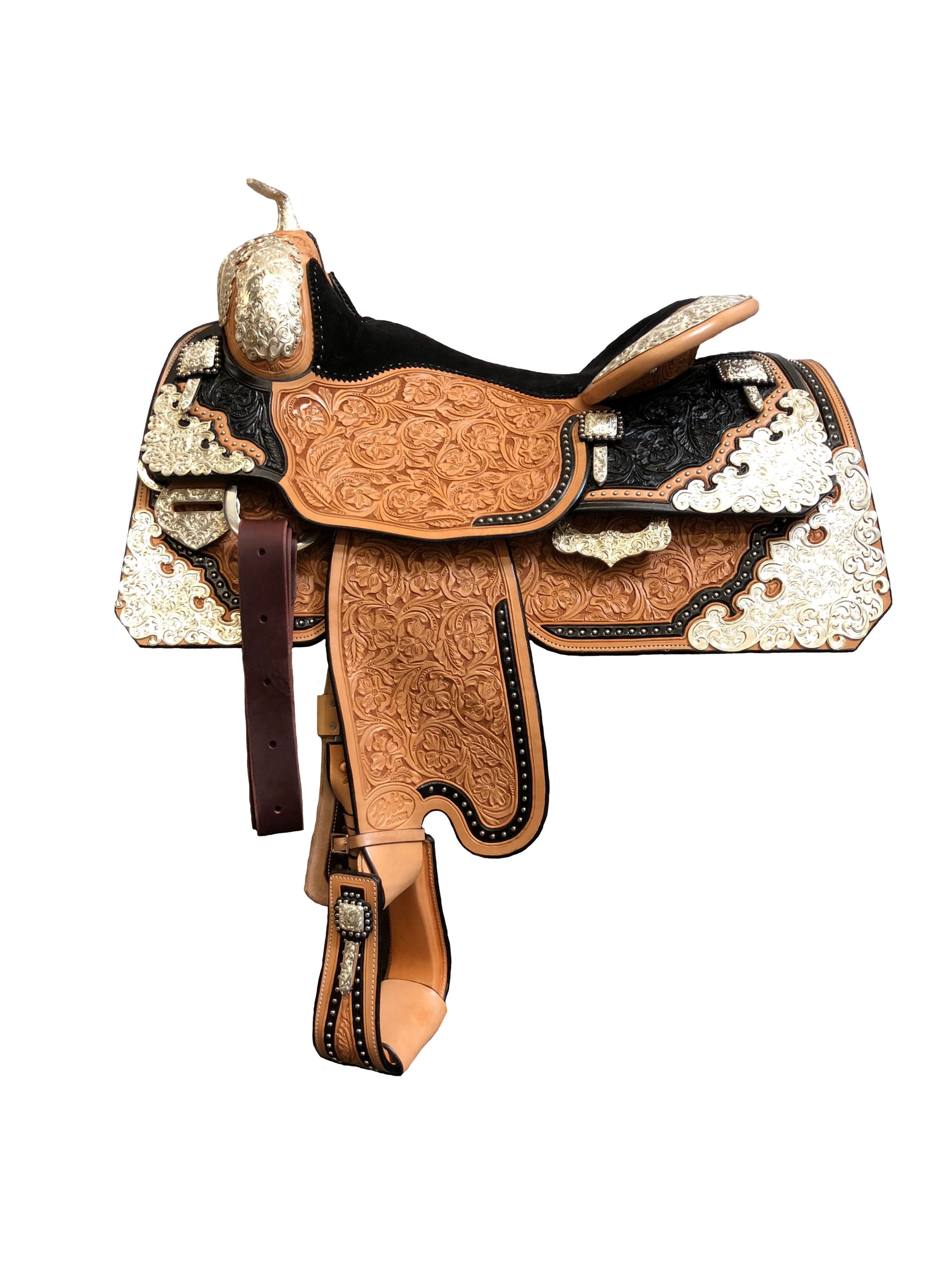 Silver Show Saddle