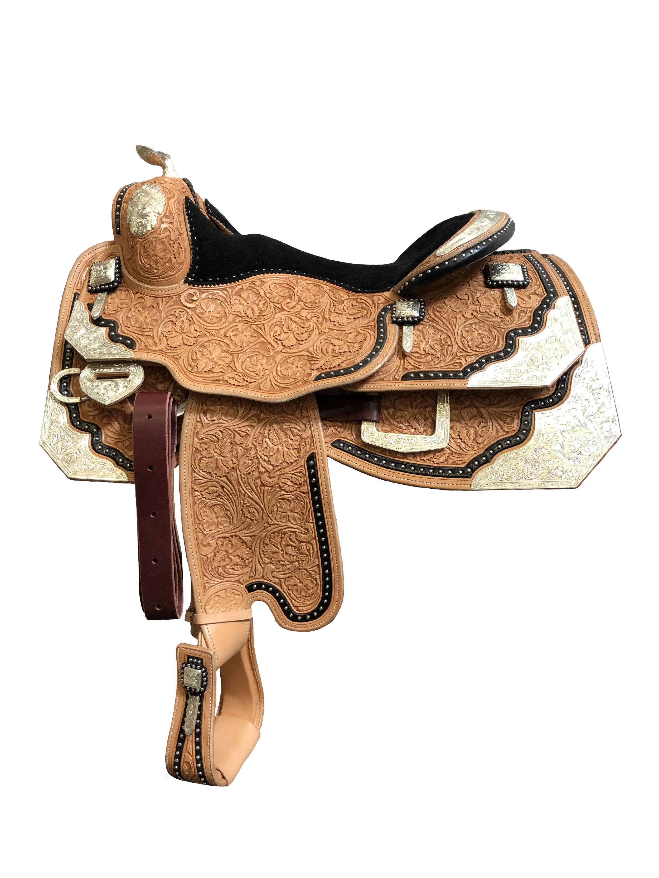 Silver Show Saddle