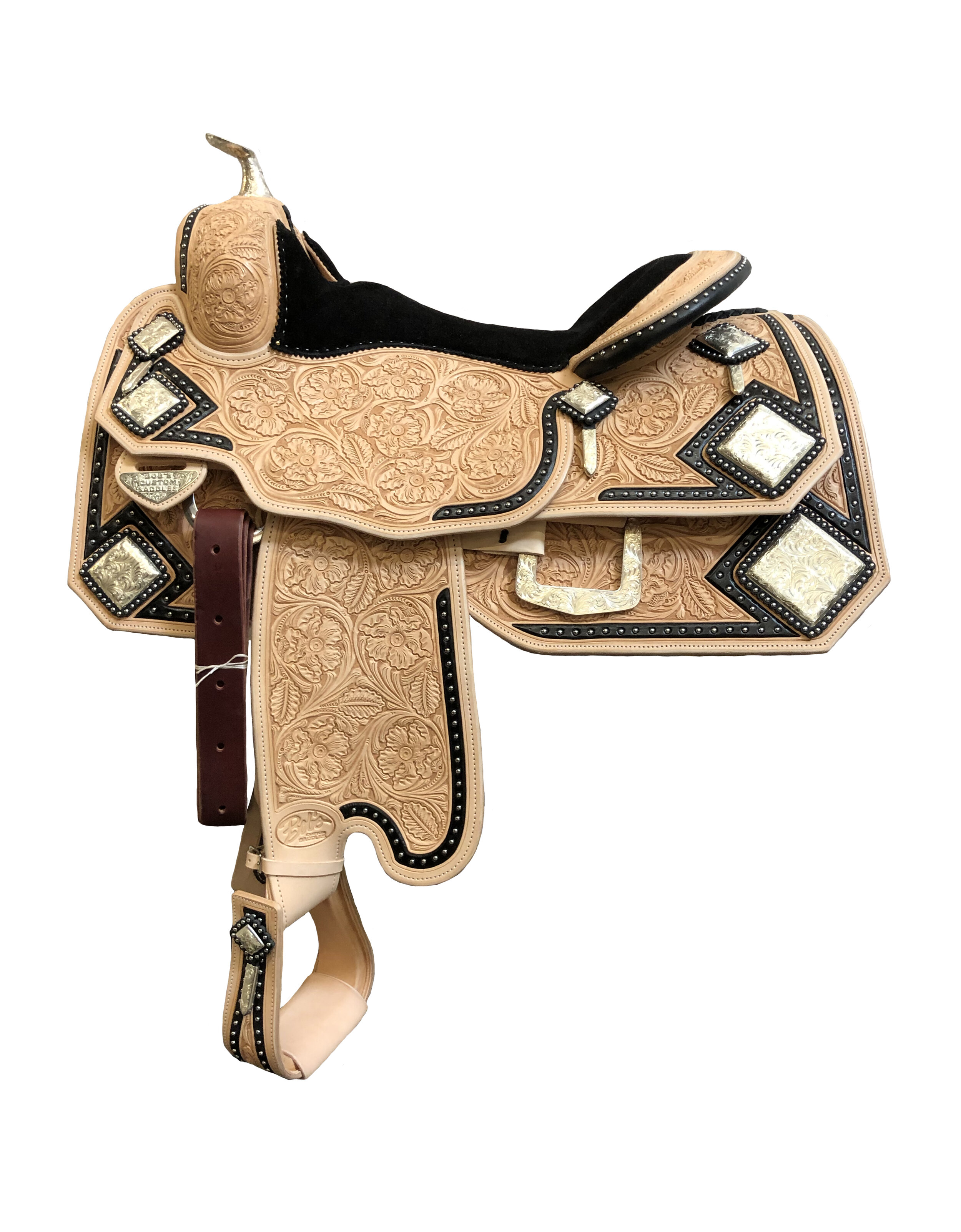 Silver Show Saddle