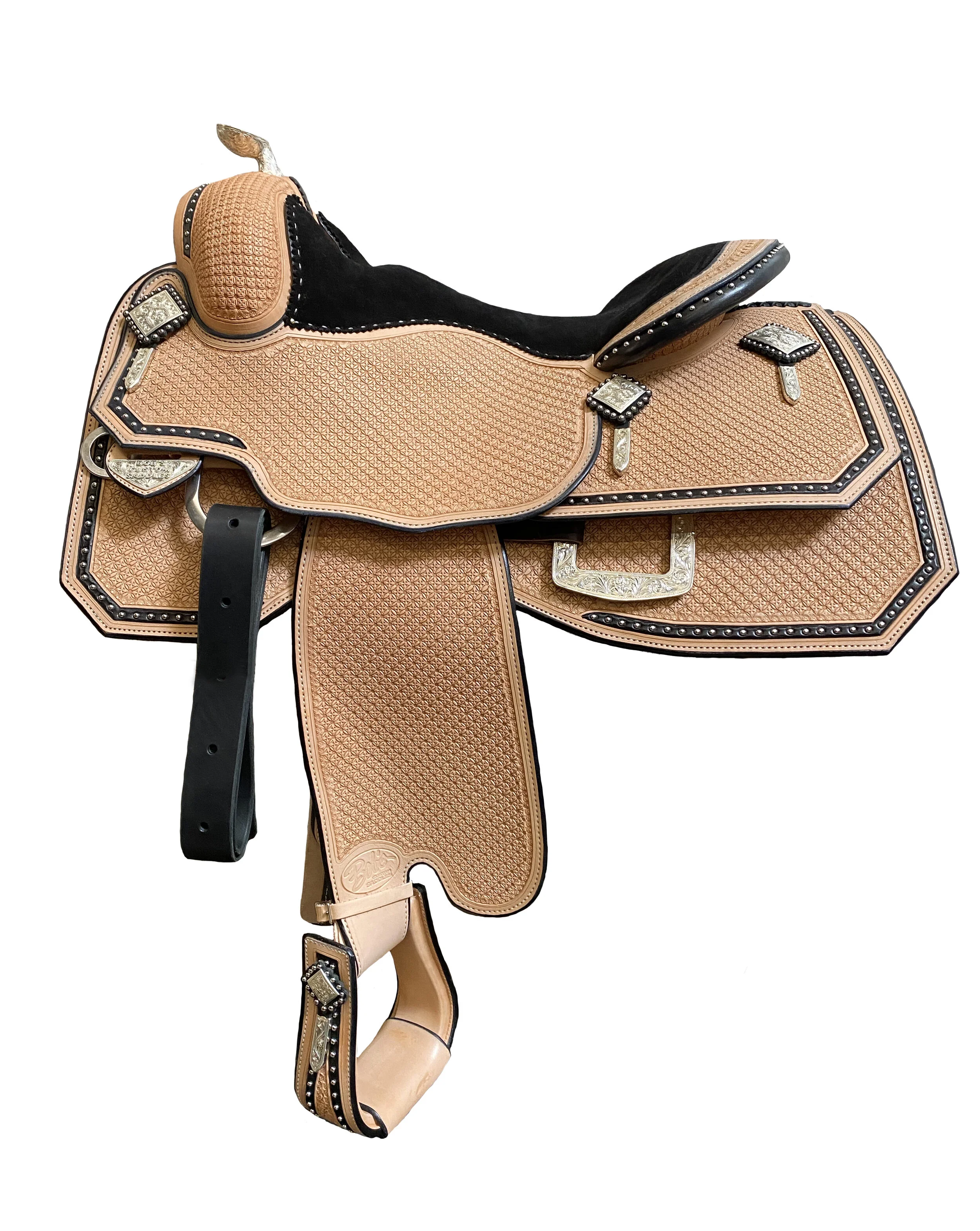 Silver Show Saddle